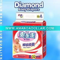 Wholesale New design Ultra Thin Baby Diaper (JHL013)