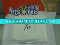 Wholesale baby diaper with velcro tape, b grade