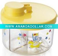 milk powder container for baby