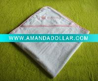 Hooded baby towel