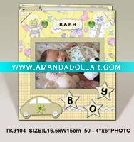 Scrapbook Style Baby Albums