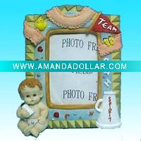Wholesale polyresin baby picture frame