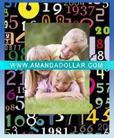 Wholesale baby glass photo frame