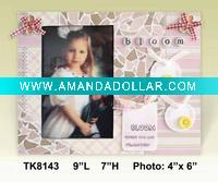 Scrapbook baby frame
