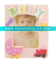 Wholesale POLY RESIN BABY PHOTO FRAME