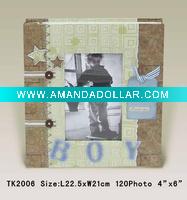 Handmade paper baby scrapbook album