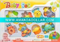 Wholesale baby toy rattle set