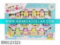 Wholesale Baby rattles set,Baby bell toys(10pcs)