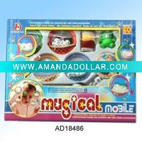 Wholesale Plastic baby music mobile toy