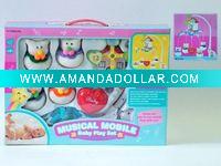 Wholesale Baby mobile (plush cats)