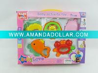 Wholesale baby rattle toy,baby gift set