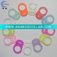 Wholesale 2011 Hot Silicone Baby Pacifier Holder for MAM, NUK