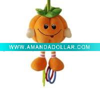 Wholesale Baby Pumpkin Teether toy (9036-5.5)