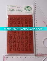 Rubber stamp toy