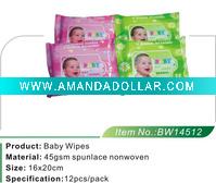 Herbal baby wipes