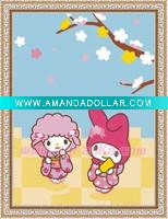 Wholesale baby oil painting- Sakura Season