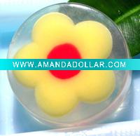 handmade soap with imported natural ingredients