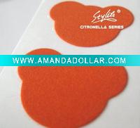 Wholesale pure natural citronella mosquito repellent patch 18s