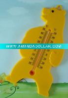 Plastic indoor household thermometer