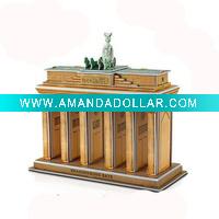 Wholesale Best sell good gift 3D jigsaw Puzzle toys-THE BRANDENBURG GATE
