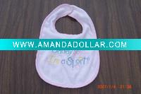 Wholesale 100% terry cloth baby bib