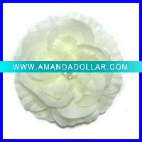 Wholesale Baby Peony Rhinestone Hair Flower Hair Accessory