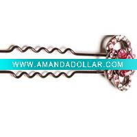 Wholesale Zinc alloy hairpins/Alloy hair accessories/Hair clip/Hairclaws/Baby hair clip/children hair clip/Crown/Brooch/