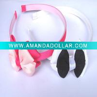 Wholesale Double deck plastic cute headband hair band fashion accessory