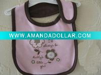 cotton baby bib