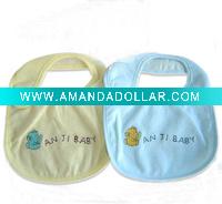 cute polyster/cotton bib