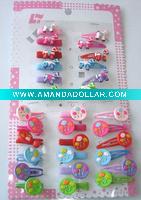 baby hair accessories set with bow
