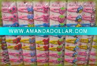 Wholesale baby hair clip with love accessories