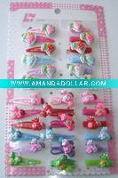 baby hair accessories set with bow