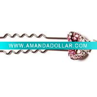 Zinc alloy hairpins/Alloy hair accessories/Hair clip/Hairclaws/Baby hair clip/children hair clip/Crown/Brooch/