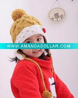 children knitted beanie hats