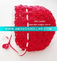 Wholesale DD05004 Handmade Crochet Knitting Fashion Baby Hats Beanie