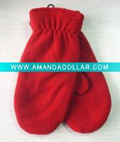 Wholesale fashion gift mitten fleece mitten