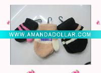 Wholesale child knit glove/cashmere glove/child magic glove