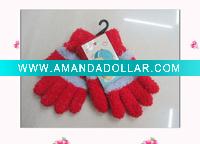 Wholesale child knit glove/cashmere glove/child magic glove
