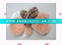 child knit glove/feather yarn glove/child magic glove