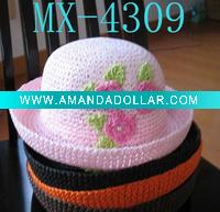 paper rope kids hat