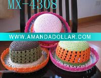 paper rope kids hat