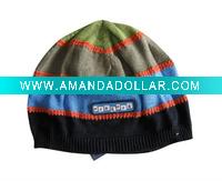 Wholesale Boys colorful knit thin beanie