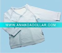 Wholesale organic cotton child underwear/ baby boy's t-shirt underclothes