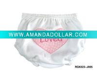 Wholesale cotton baby diaper cover baby underwear baby clothing