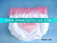 Wholesale cotton baby diaper cover baby underwear baby clothing