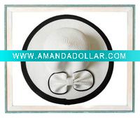 Wholesale Woven polyester straw hat
