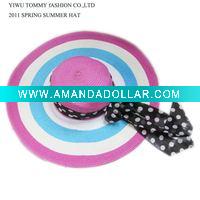 Wholesale New Paper Straw Lady Hat