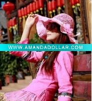 Wholesale ladies fashion straw hat