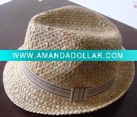 Wholesale fashionable fedora straw hat